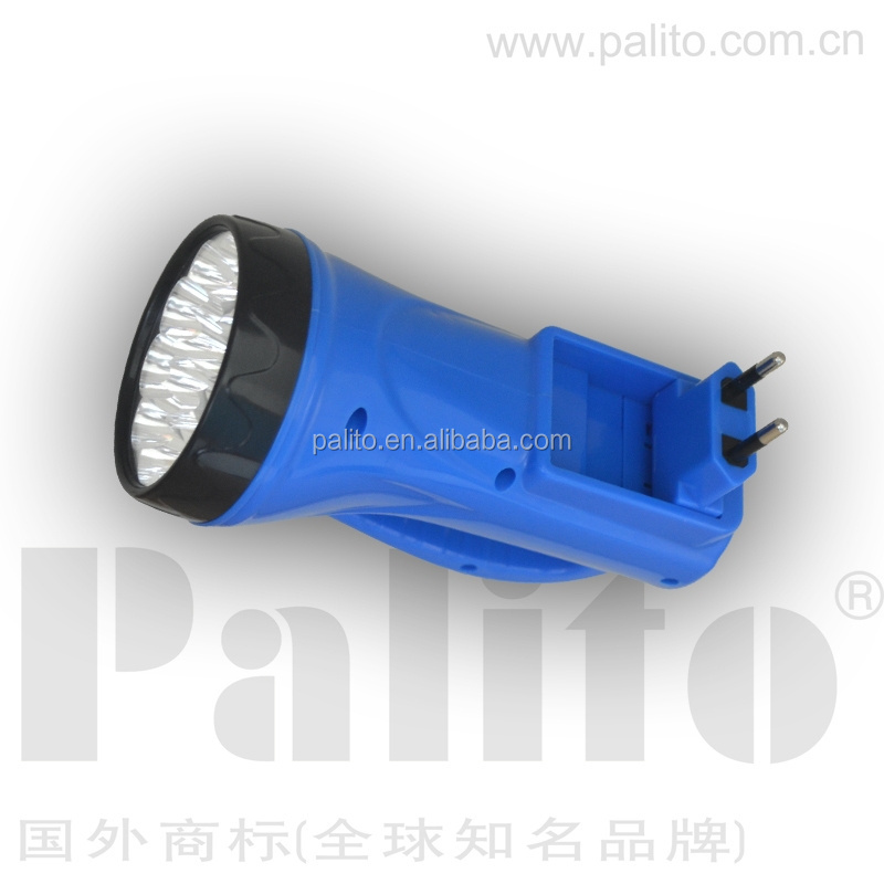 hot sell new design High quality Brazil rechargeable flashlight with brazil plug and competitive price