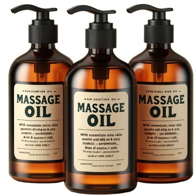 Body massage oil for women and men Hydrating, Calming, Warming, Relaxing & Reduce scar Body Oil - Therapeutic Grade