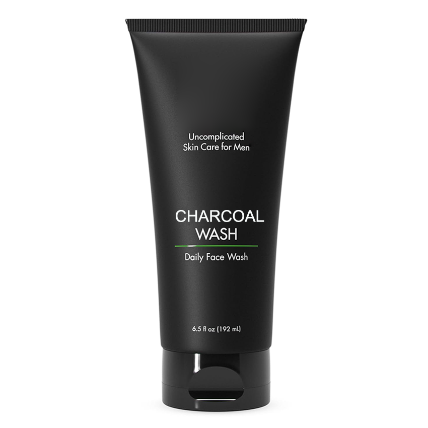 OEM Private label Exfoliating Foaming Facial Cleanser Men Face Wash for Oily Skin Gently Hydrating Cleanses Charcoal Cleanser