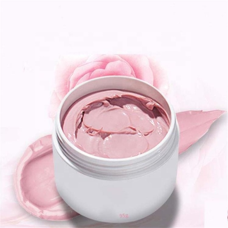 Hot sale products Deep Pore Skin Cleansing pink clay mud private label Purifying Brightening vegan clay mud