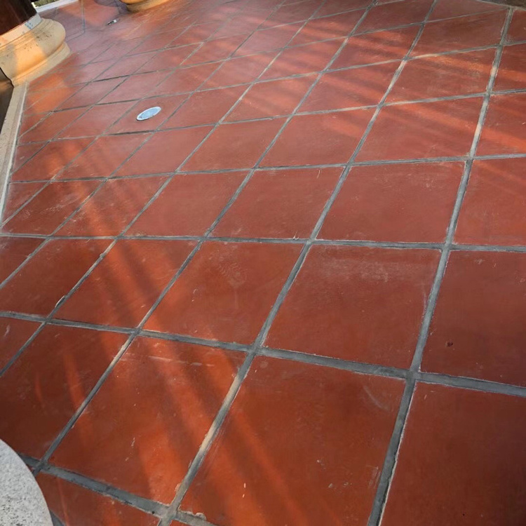 Factory Handmade Terracotta Clay Bricks Tiles Red Clay Terracotta Tile steps outdoor paving floor tiles for Floor