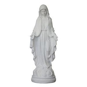 italian garden natural stone marble hand carving catholic religious Christ jesus mary statues wholesale