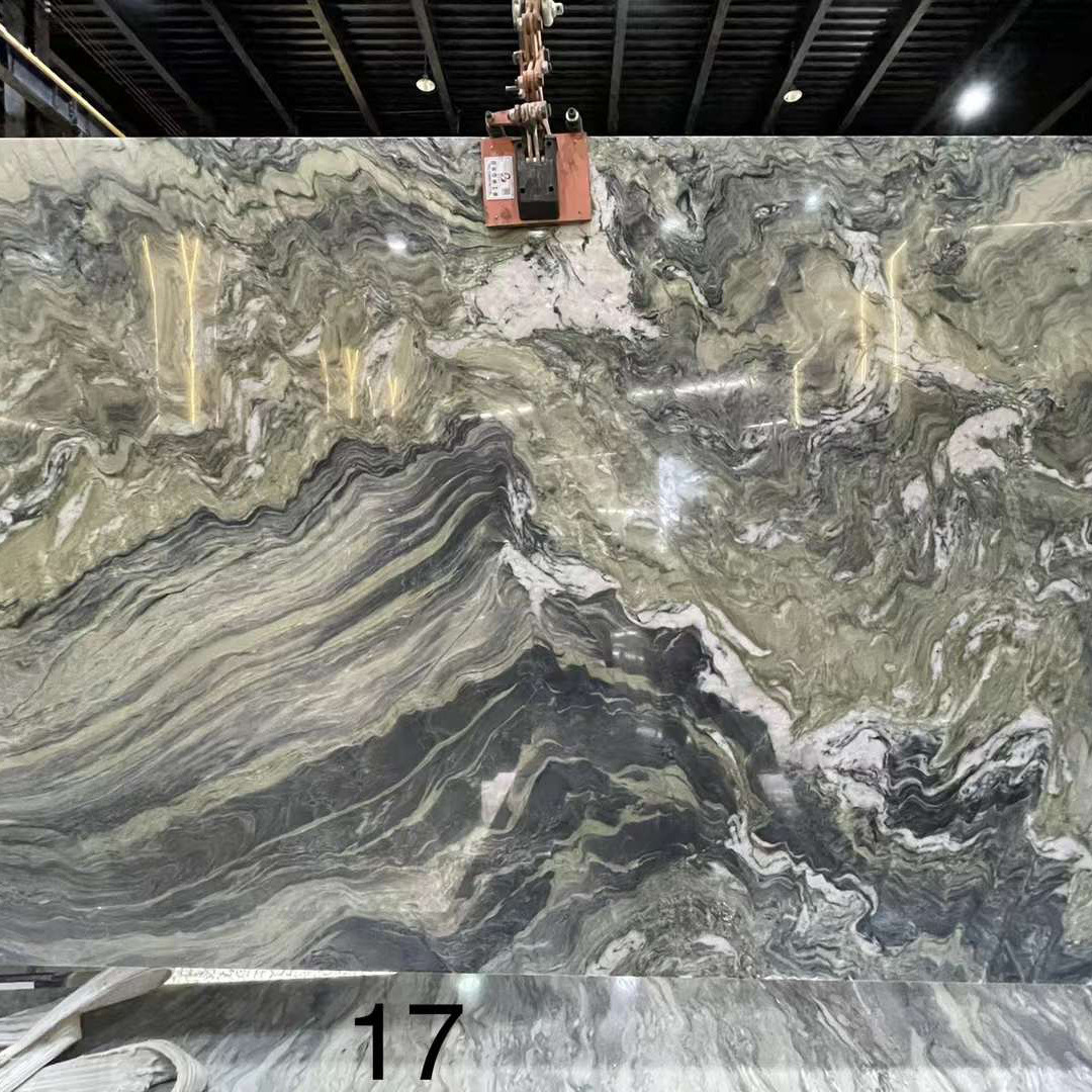 Italian marble prices polish glazed slab for kitchen countertop Stair kitchen with low Price