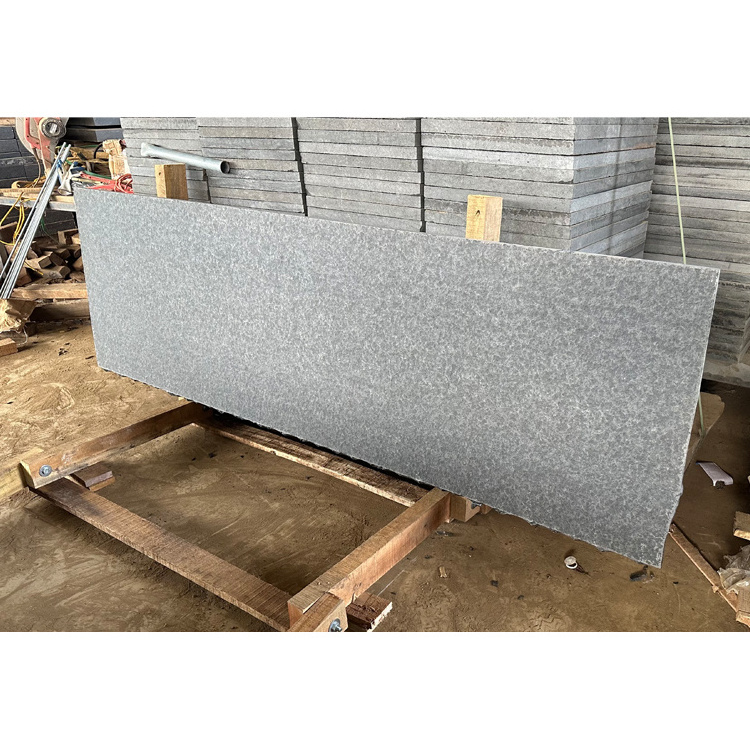 Wholesales  Chinese Dark Grey Tile G654 Granite Flamed Surface Paver Raw Granite Blocks Paving Stone