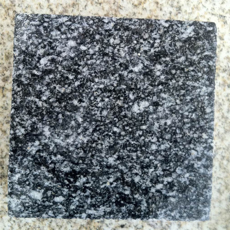 Hot sale natural stone new g654 granite impala grey high quality customized size granite G654 cube stone for floor