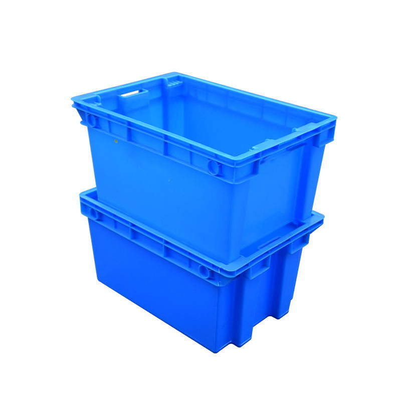 Food grade nestable and stackable crate plastic pallet for fishery plastic fish crates