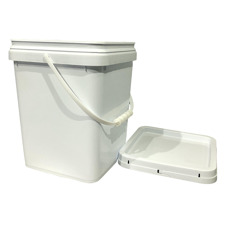 heavy duty 10 litre 20l large small 12 3 4 5 gallon blue black white square plastic bucket with lid handles price