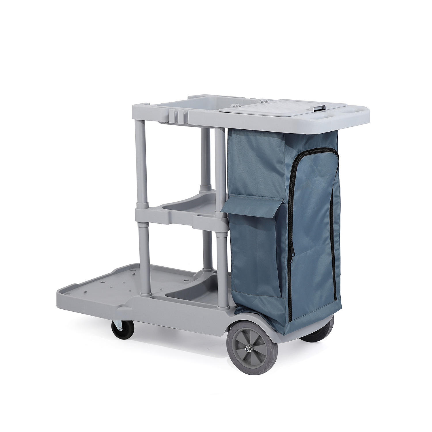 Hospital Outdoor Janitorial Housekeeping Cleaning Cart Trolley