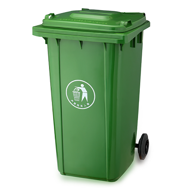 Big Trash Cans 120L Trolley Cart Medical Waste Bin and Recycling Cart Wheelie Bins 360 Litre Dustbin