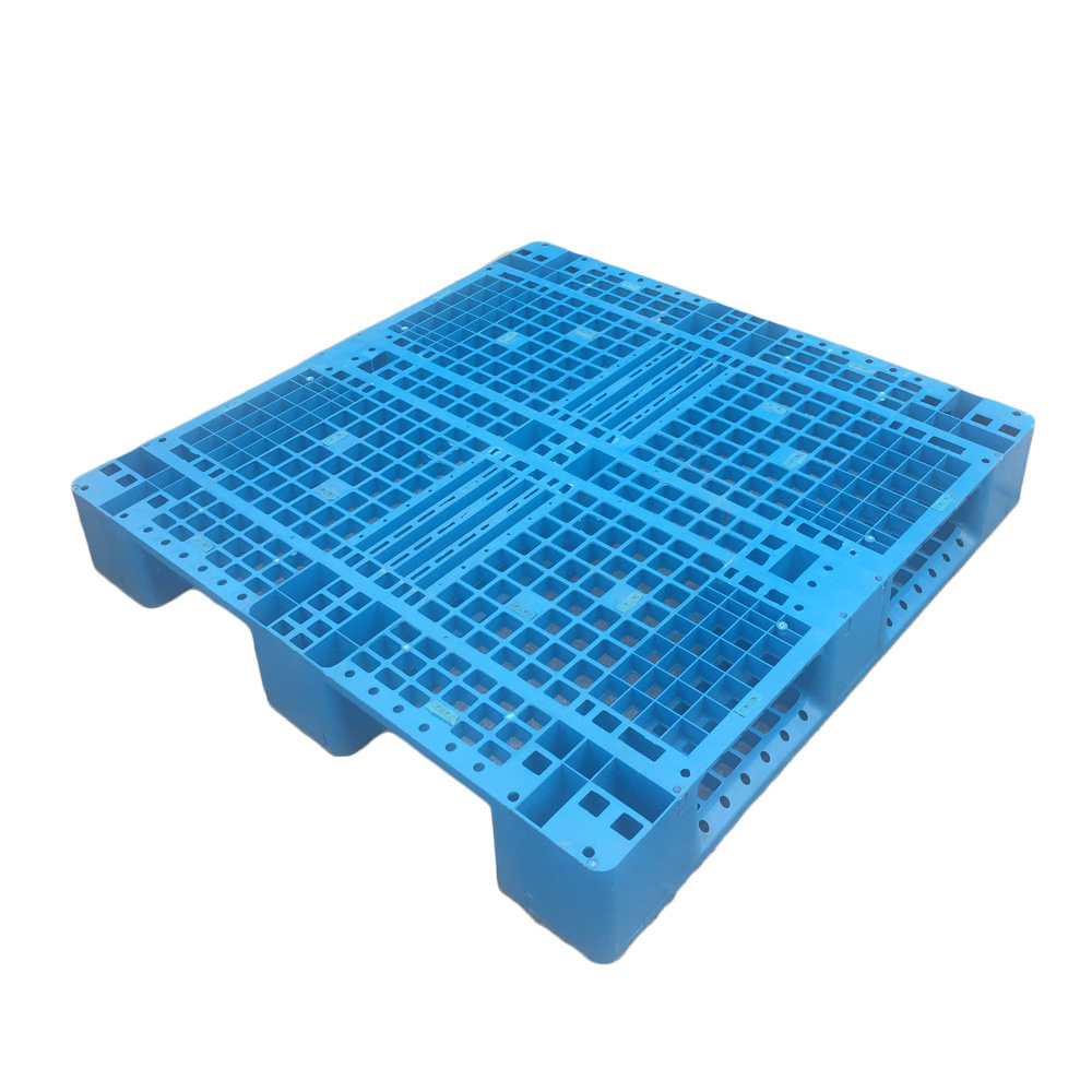 Low Price Heavy Weight Plastic Pallet 1200x1200mm Single Side Nestable Plastic Pallet