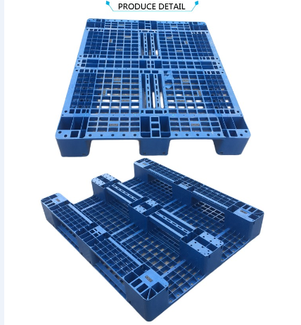 Low Price Heavy Weight Plastic Pallet 1200x1200mm Single Side Nestable Plastic Pallet