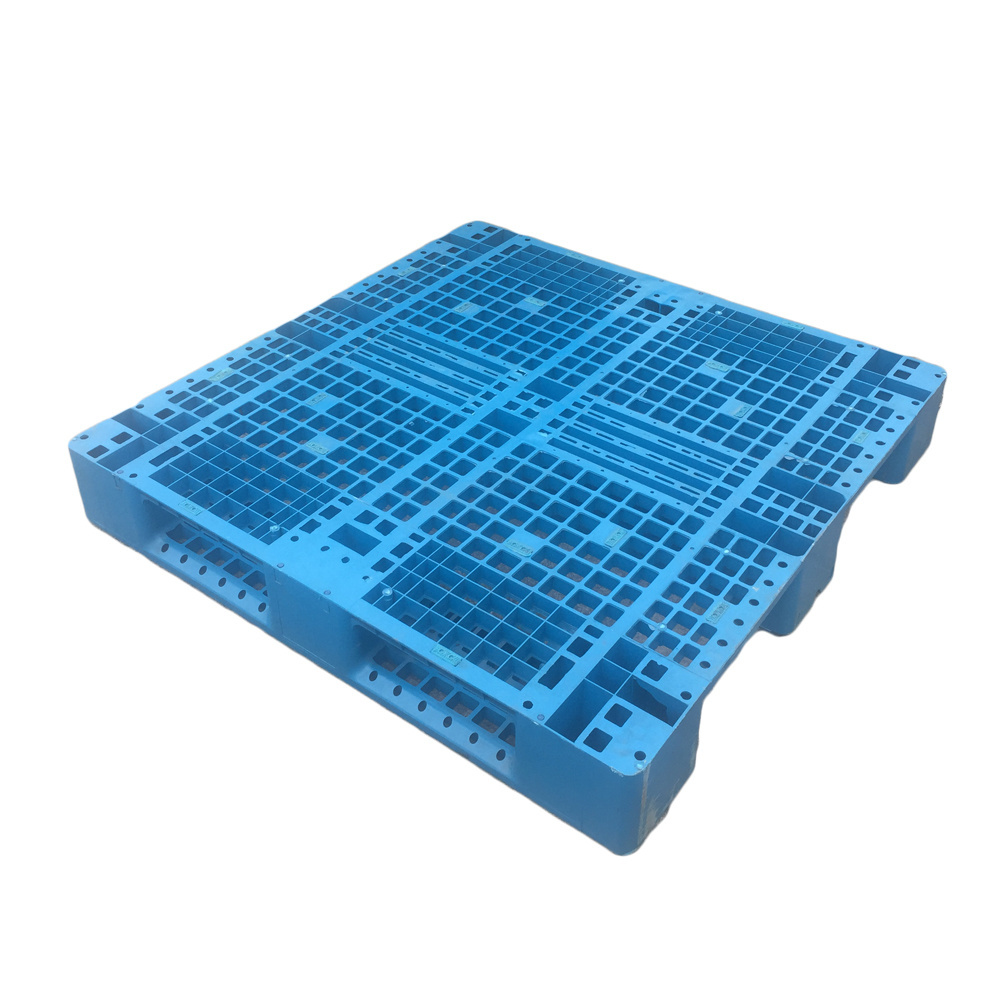 Low Price Heavy Weight Plastic Pallet 1200x1200mm Single Side Nestable Plastic Pallet