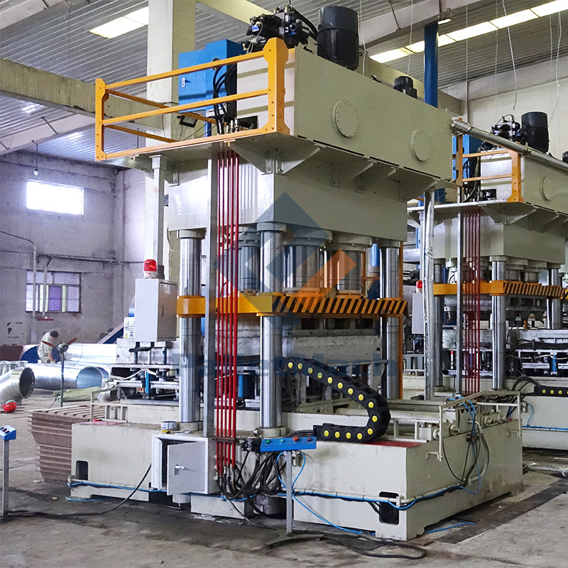 Hot Press Wood Chips Sawdust Shaving Pallet Molding Machine For India