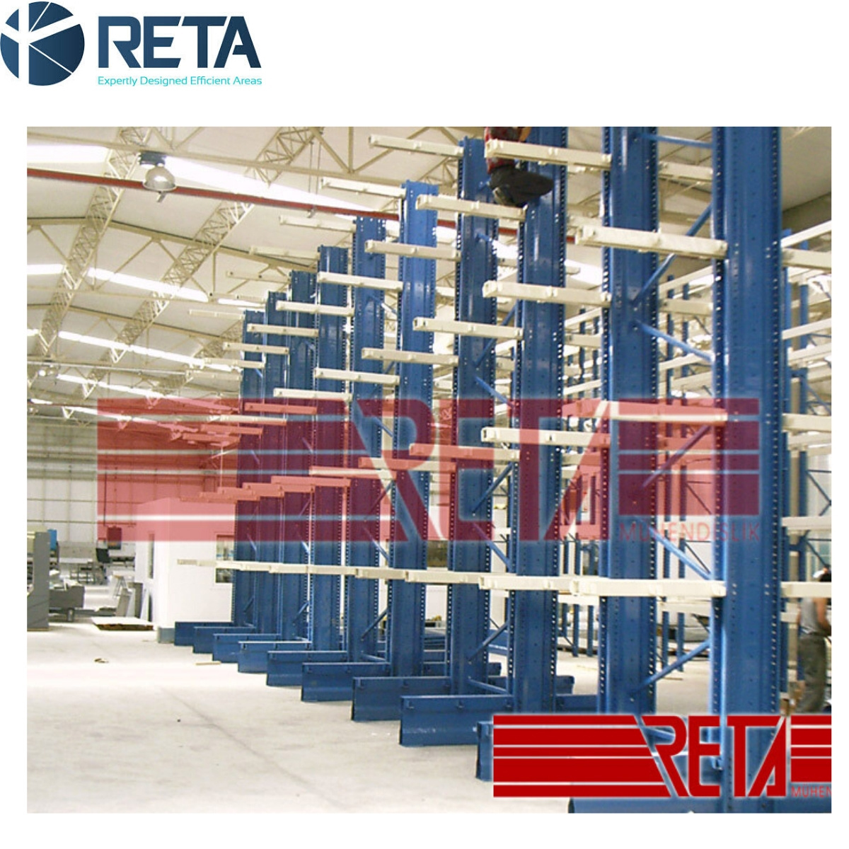 Arm Cantilever Racks Extra Quality Best Price Powder Coated Heavy Duty Cantilever Rack for Warehouse Storage System