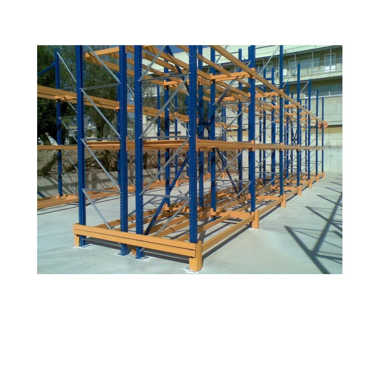 Steel Storage Heavy Duty Steel Pallet Rack System Reta Industrial Storage Racks Warehouse Shelf Stacking  Made in Turkey RT0191