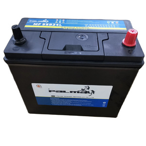 55B24L heavy duty car truck batteries 12v 45ah auto battery wholesale small terminal Palma brand