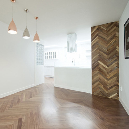 Reclaimed Teak Wood Parquet Flooring Lamellas Wall Cladding Panel Herringbone