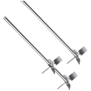 316 stainless steel welded Cross propeller laboratory scientific research mixer rod paddle blade