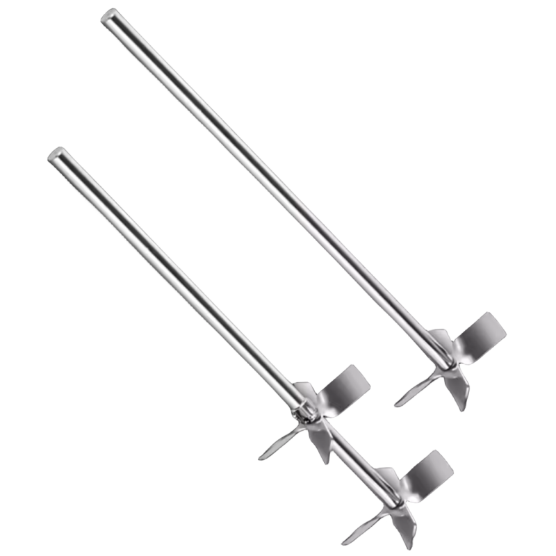 316 stainless steel welded one Cross propeller laboratory scientific research mixer rod paddle blade