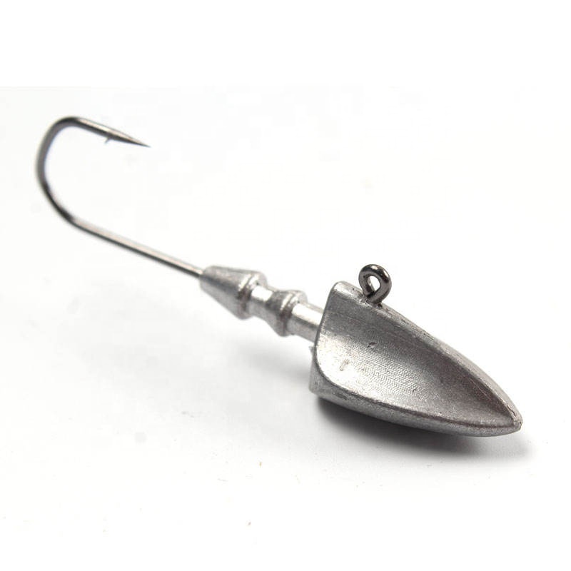 Palmer 5g-21g Anti hanging bottom crappie tungsten swim jig heads fishing bionic strong pull lead jig head lure wholesale