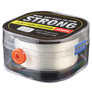 Palmer 200m nylon fishing line strong monofilament fishing line soft smooth mono nylon/fiber fishing line