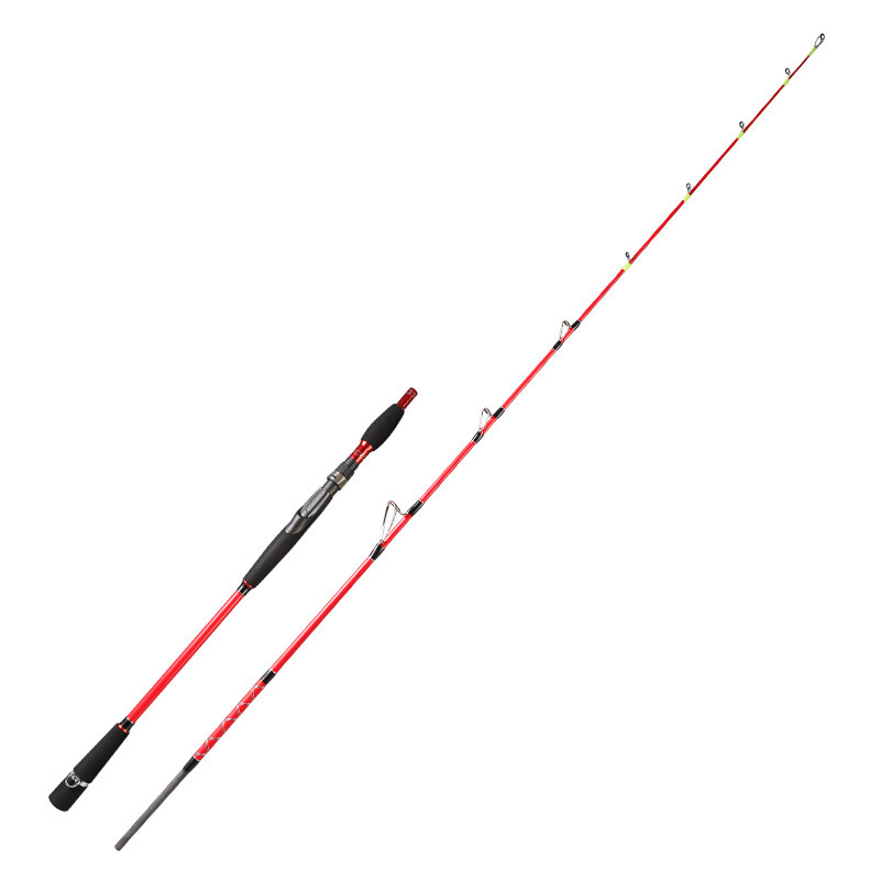 Palmer 1.76m fiberglass solid jigging rod saltwater fishing slow pitch jigging rods MH power shore boat fishing rods