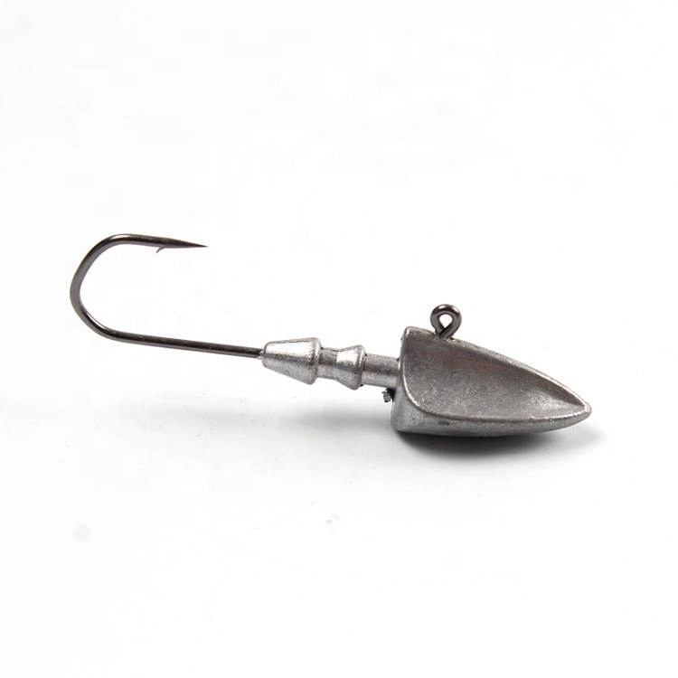 Palmer 5g-21g Anti hanging bottom crappie tungsten swim jig heads fishing bionic strong pull lead jig head lure wholesale