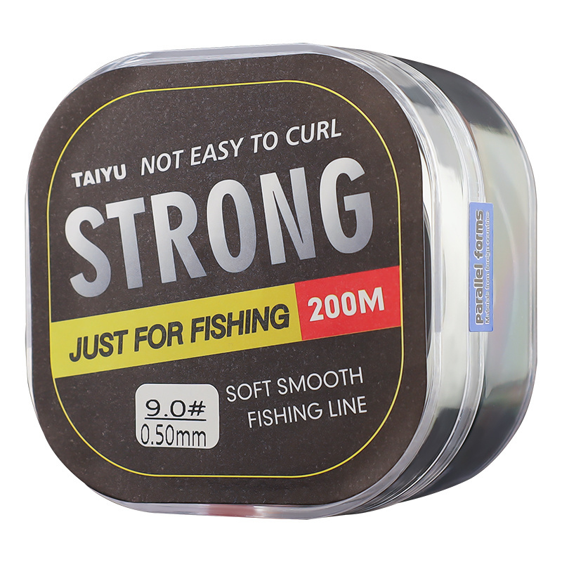 Palmer 200m nylon fishing line strong monofilament fishing line soft smooth mono nylon/fiber fishing line