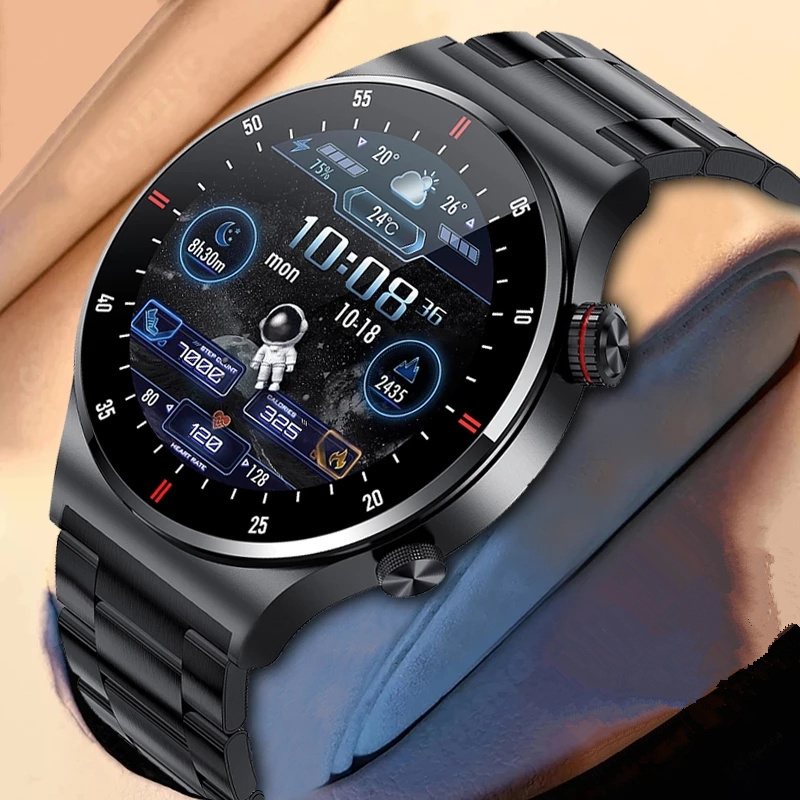 Factory Hot Sale ECG+PPG Smart Watch Stainless Steel Smartwatch BT Call NFC Sports Waterproof Luxury Watch for Men Smart