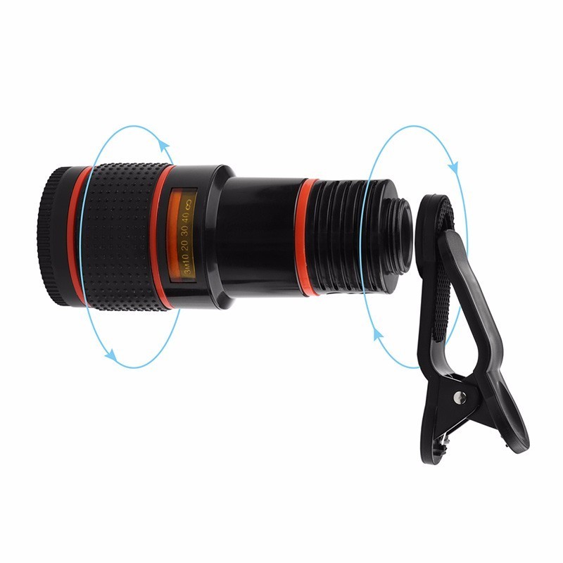 Mobile phone lens camera HD 12x Camera Zoom optical Telescope telephoto mobile phone camera lens