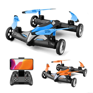 2 in1 Dron Air-Ground Flying Cars 2.4G Dual Mode Racing Mini Drone Professional RC Car Quadcopter Drones Children Toys