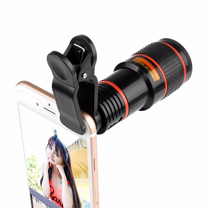 Mobile phone lens camera HD 12x Camera Zoom optical Telescope telephoto mobile phone camera lens