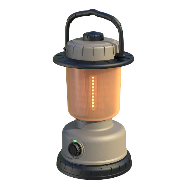 Wholesale 2023 New Classical Retro Lantern LED Camping Light with Stepless Brightness Control