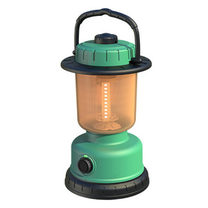 Wholesale 2023 New Classical Retro Lantern LED Camping Light with Stepless Brightness Control