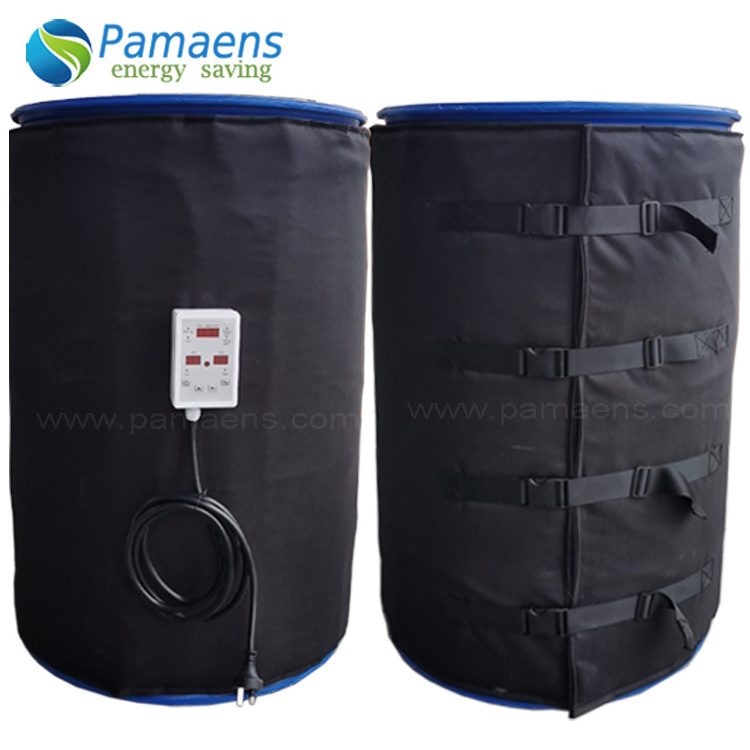 Durable Plastic Drum Heater Jackets Drum Heating Blankets with Temperature Control