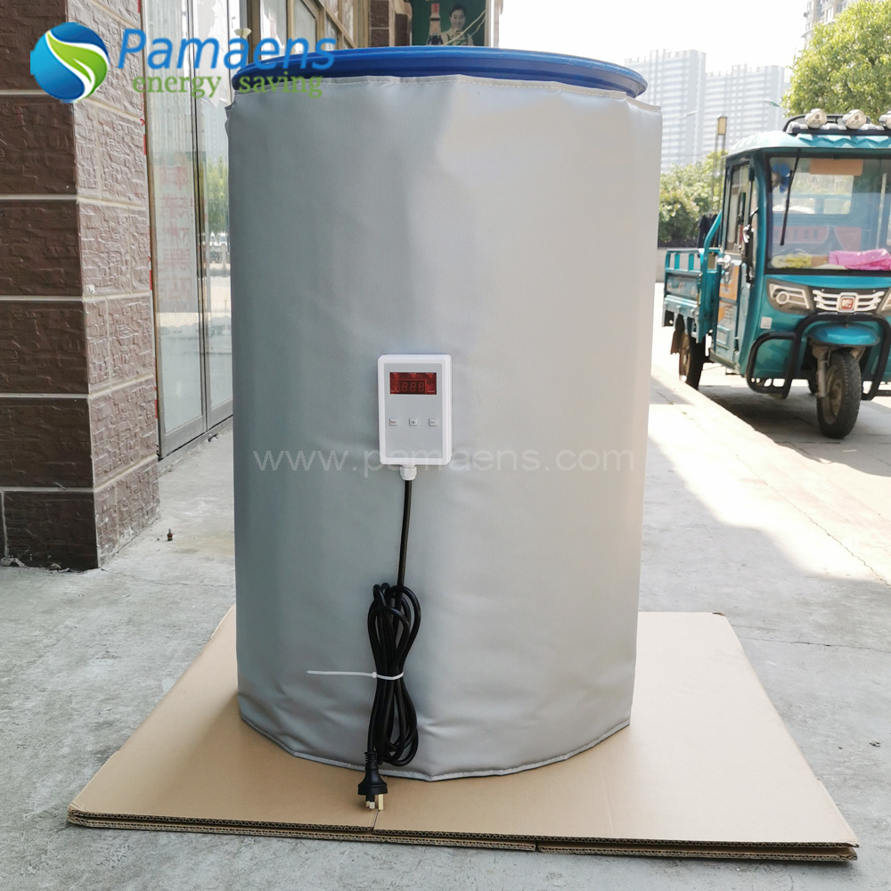 Flame Retardant Heavy-duty 55 Gallon Drum Heater with Adjustable Thermostat and Overheat Protection Made in China