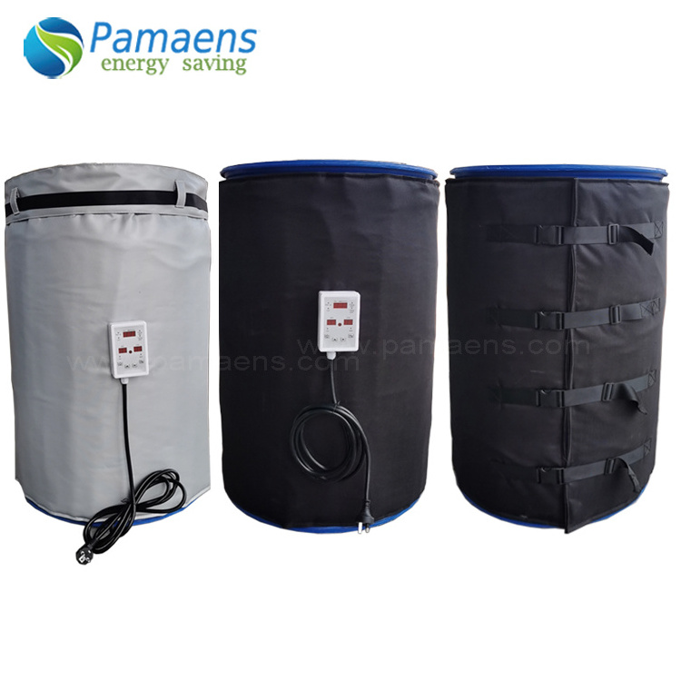 Durable Plastic Drum Heater Jackets Drum Heating Blankets with Temperature Control