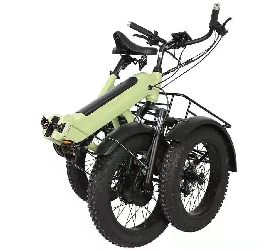 electric trike fat tire 3 wheel Electric Tricycle three wheels adult cargo electric bike