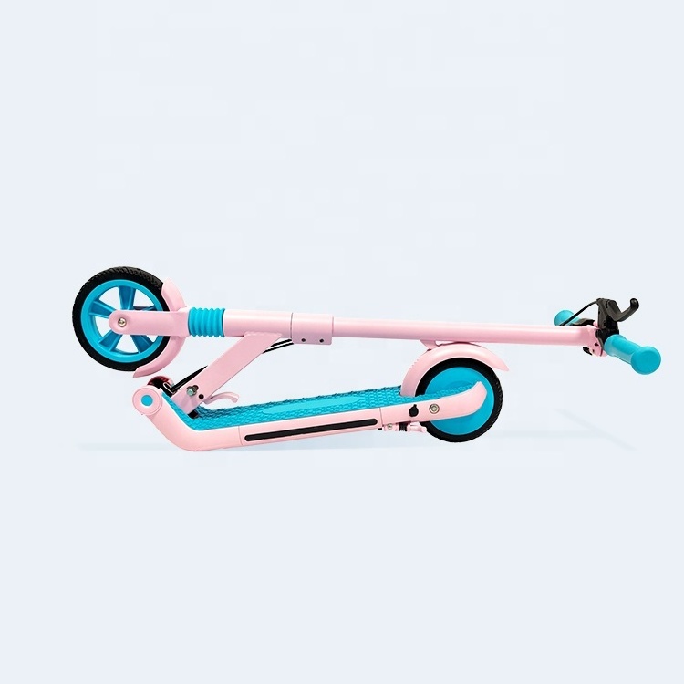 2024 New child foldable electric mobility scooter girl and boy toy kid electric kick scooter self balancing bicycle for children