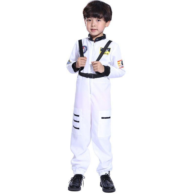 Halloween Party Favor Astronaut NASA children's performance costumes polit clothes space suits