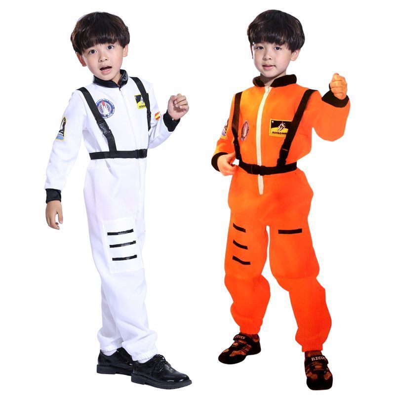 Halloween Party Favor Astronaut NASA children's performance costumes polit clothes space suits