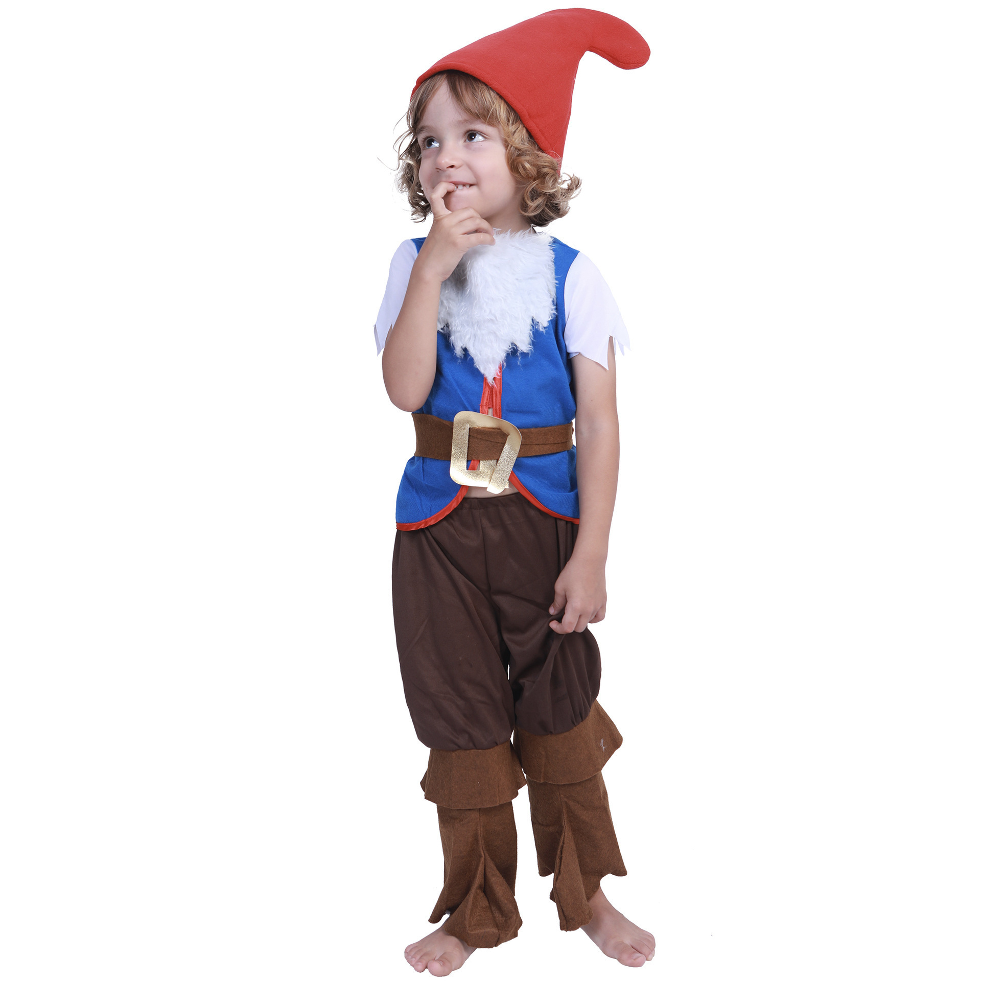 Halloween Costume Mushroom Christmas Elf  Performance Set child Costume