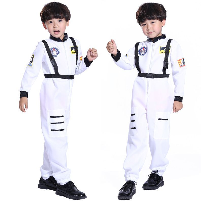 Halloween Party Favor Astronaut NASA children's performance costumes polit clothes space suits