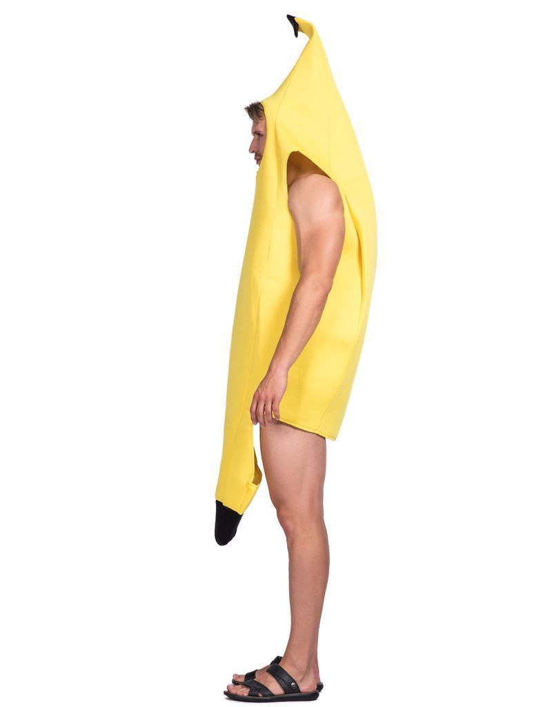 Halloween Funny fruit banana cosplay jumpsuit adult carnival costume  men Mascot Inflatable Banana Costume