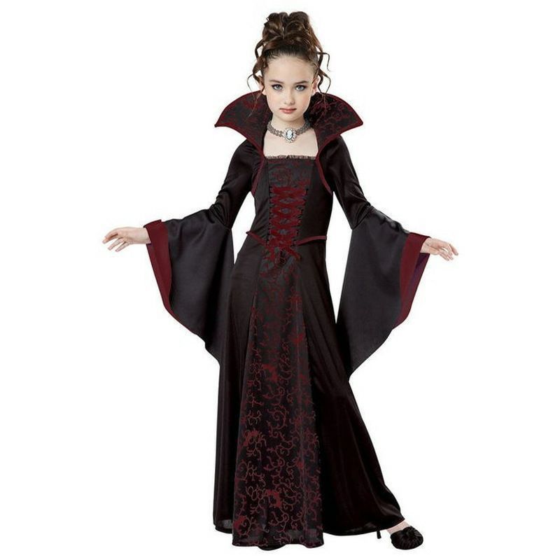 Halloween costume for kids Girls Witch Vampire Cosplay Costume For party