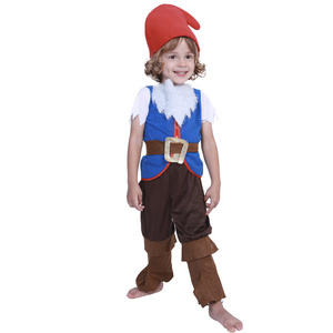 Halloween Costume Mushroom Christmas Elf  Performance Set child Costume