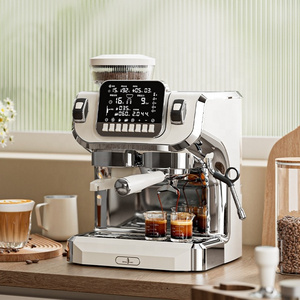 PANCERKA Automatic single shot coffee making machine high performance display espresso coffee maker with beans grinder