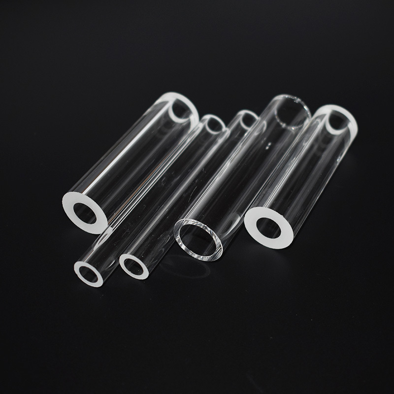 Straight Clear Transparent Industry Borosilicate Glass Tubing Pipe