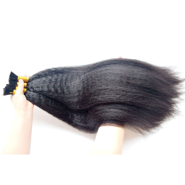 3Pcs/lot Human Braiding Hair Bulk No Weft Wholesale Yaki Kinky Braiding Hair Unwefted Bulk Virgin Hair for Braiding