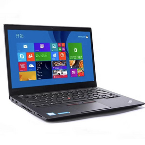 Used laptops 14 inch portable notebook i5 i7 256GB finger print for Lenovo Thinkpad T470 refurbished computer